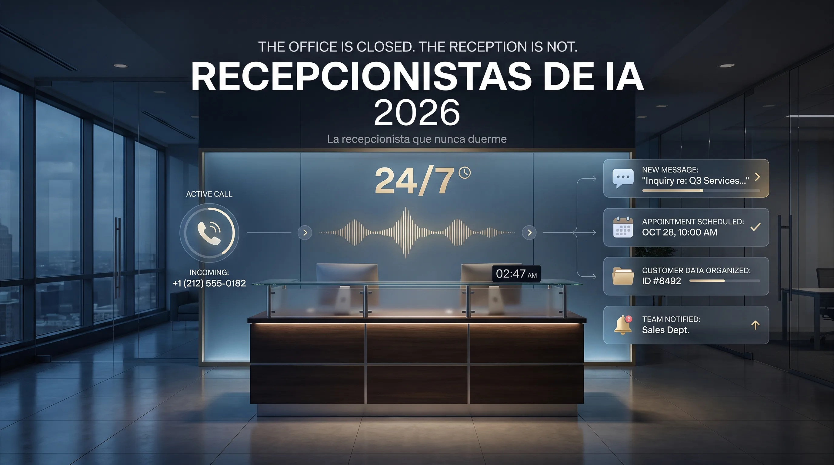 Recepcionistas de IA 2026