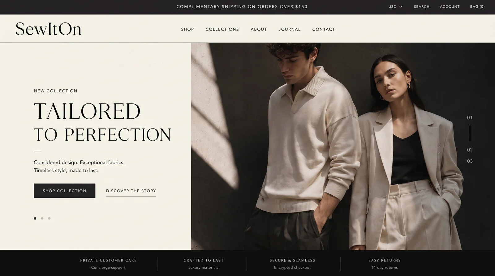 Tienda dropshipping SewItOn 2024